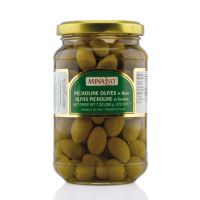 Оливки Пиколине 200 г, Olive Picholine Minasso,  200 gr