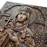 Купить резную икону св. Ирина
