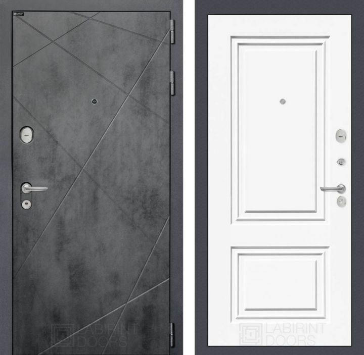 Дверь входная Лабиринт LOFT 26 Эмаль металлическая