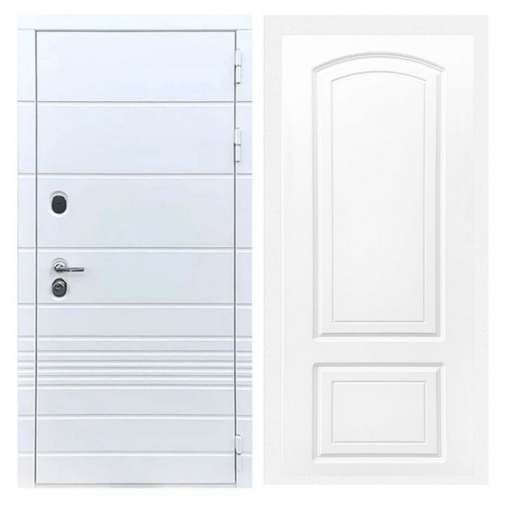 Дверь входная АрмадаX-TR Белый Софт ФЛ-138 Белый Софт