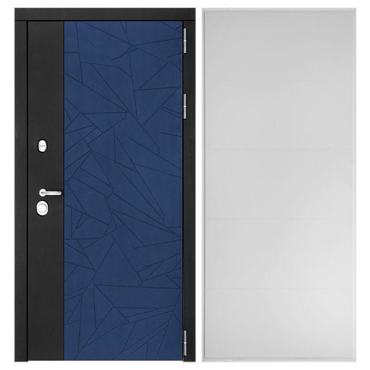 Металлическая Дверь Дверной континент ДК-9 649 Софт белый снег