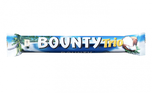 Шоколадный батончик Bounty Trio 3шт*27.5г