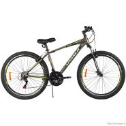 Велосипед Larsen Avantgarde 27,5" 21 СК., графитовый/салатовый (2022) 19"