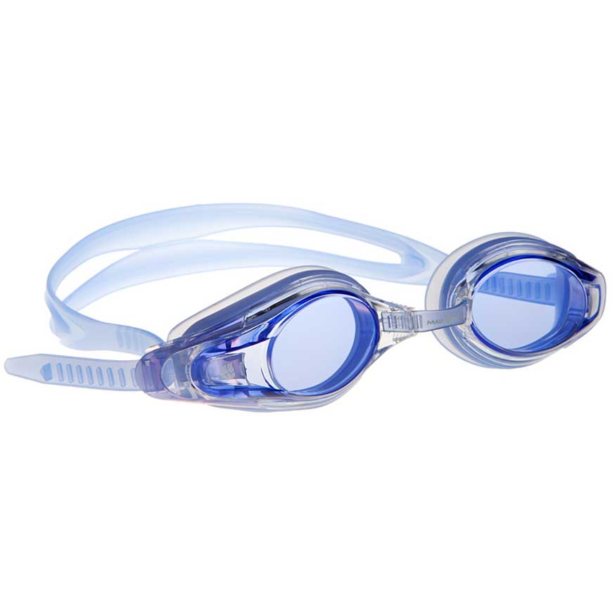 Очки для плавания с диоптриями Mad Wave Optic Envy Automatic синие