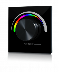 Валкодер EasyDim W-RGB-B Чёрный / СВГ 001540