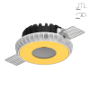 Светильник SWG Combo 2.0 Magnet с Желто Золотой Накладкой Slim 10Вт Белый, под Шпатлевку / СВГ...
