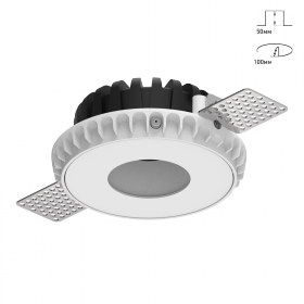 Светильник SWG Combo 2.0 Magnet с Белой Накладкой Slim 10Вт Белый, под Шпатлевку / СВГ...