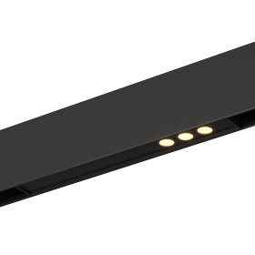 Светильник для Низковольтного Трека DesignLed SY-mini-522217-3.7-48-BL-WW 3,7Вт Черный, Теплое Белое Свечение / СВГ 005966