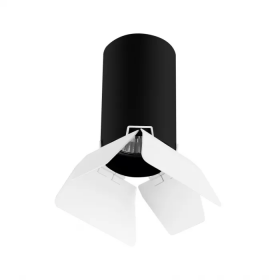 Светильник Накладной Lightstar RULLO HP16 R437436 Черный, Белый, Металл / Лайтстар