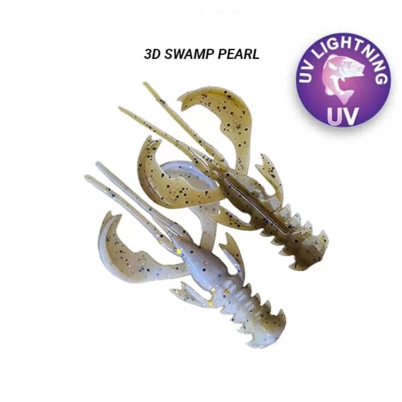 Приманка Crazy Fish Nimble, цвет 3d - Swamp Pearl