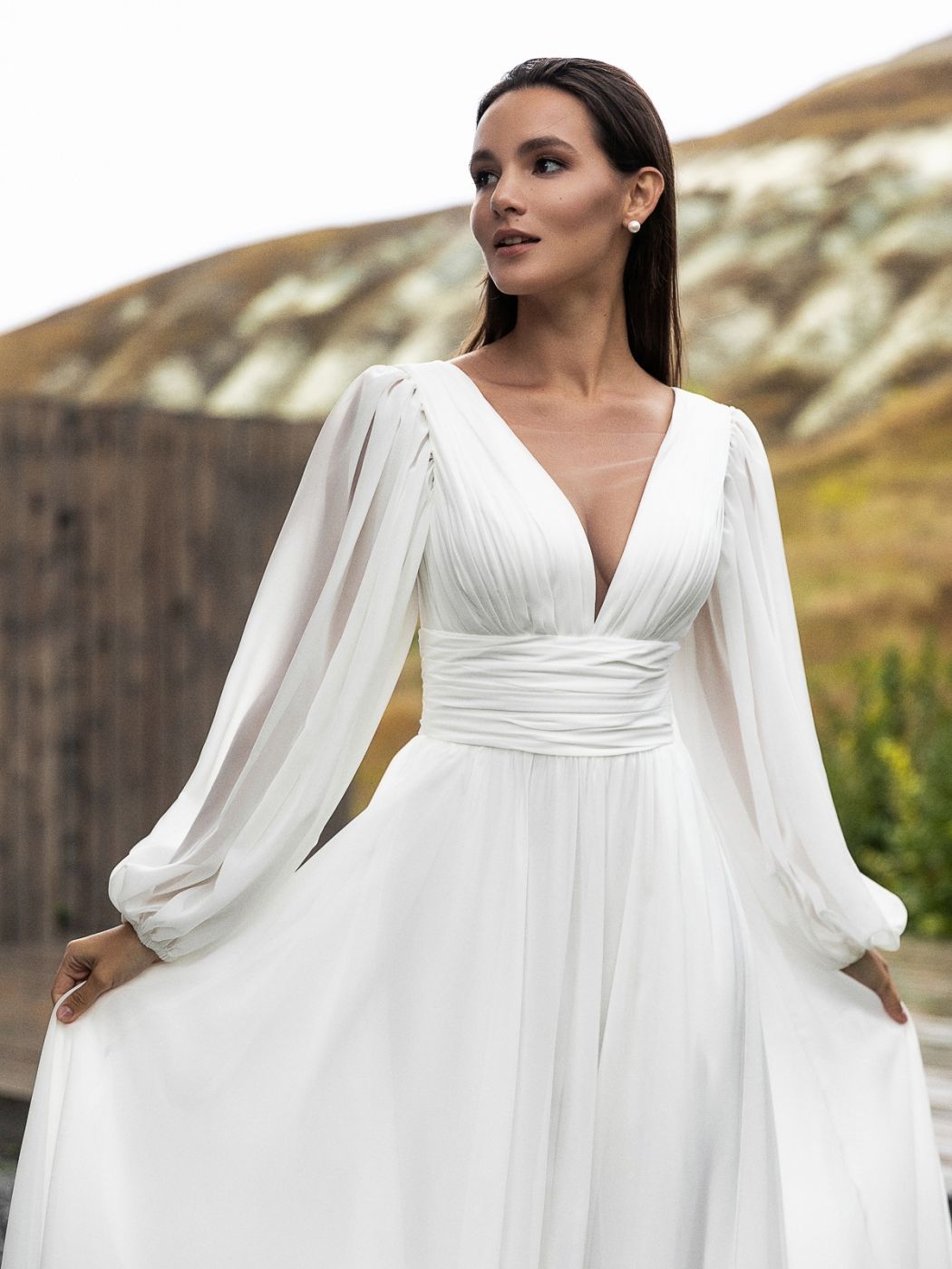 Воздушное свадебное платье Арт. 585