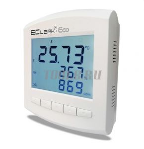 Рэлсиб EClerk-Eco-RHTC Измеритель температуры, влажности и концентрации CO2