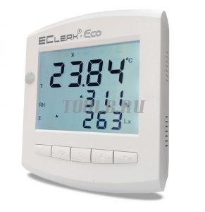 Рэлсиб EClerk-Eco-RHTQ Измеритель температуры, влажности и уровня освещенности