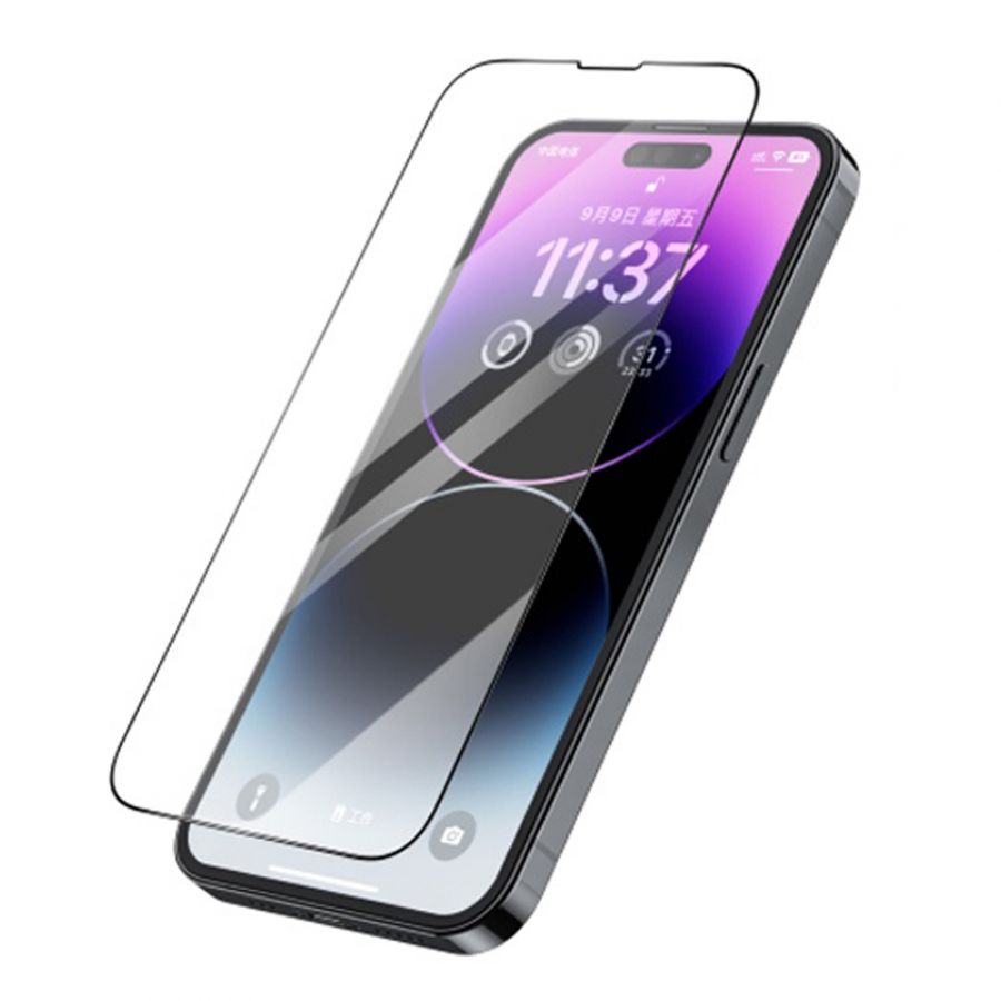 Защитное стекло Recci HD Glass RSP-A19HD Transparent (прозрачное) для Apple iPhone 14 Pro Max