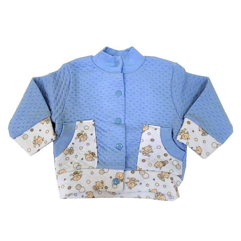 Голубая кофта для мальчика на 1 год