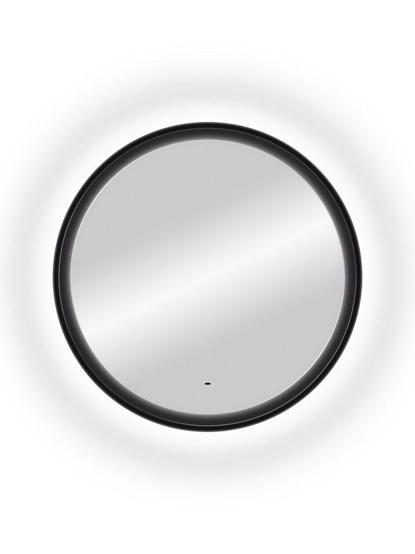Зеркало Континент Planet black Led D 1000 с бесконтактным сенсором ЗЛП683