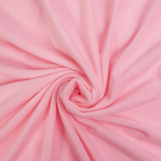 Мелковорсовый мех Вельбоа - Розовый 50х37 см.