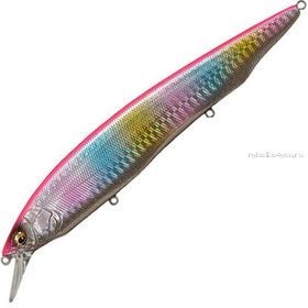 Воблер Megabass Kanata Ayu 160F 160 мм / 30 гр / Заглубление: 0,8 - 1,2  м / цвет: GG Pink Back Rainbow