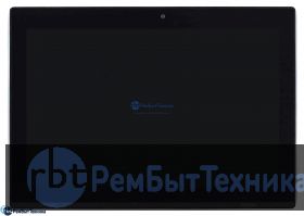 Модуль (Матрица, экран, дисплей + тачскрин)  Lenovo Miix 320-10ICR FHD черный с рамкой