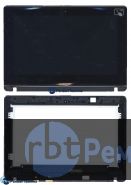 Модуль (Матрица, экран, дисплей + тачскрин)  Asus VivoBook X102BA черный с рамкой