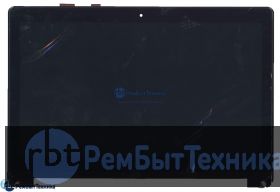 Модуль (Матрица, экран, дисплей + тачскрин)  Asus Transformer Book Flip TP500LA-1A черный с рамкой