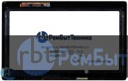 Модуль (Матрица, экран, дисплей + тачскрин)  Lenovo U310 touch B133XTN01.0 черный с рамкой