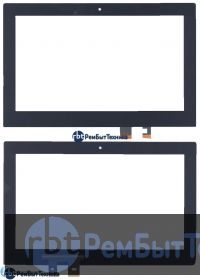 Сенсорное стекло (тачскрин)  Asus VivoBook X102BA 5440N FPC-1 черное