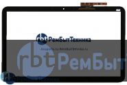 Сенсорное стекло (тачскрин)  HP TouchSmart 15 5386S FPC-1 REV:2 черное