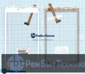 Сенсорное стекло (тачскрин) HSCTP-827-8-V1 белое