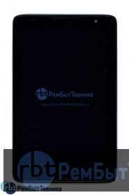 Модуль (Матрица, экран, дисплей + тачскрин)  Lenovo IdeaTab A5500 A8-50 черный с рамкой