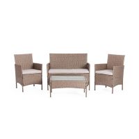 Комплект «Лаундж сет» (диван+2кресла+столик+подушки)