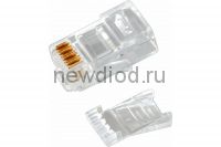 Разъем RJ-45(8P8C) под витую пару, UTP, категория 6 REXANT