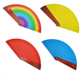 Четыре цвета одного веера - Color Changing Fan (Rainbow)