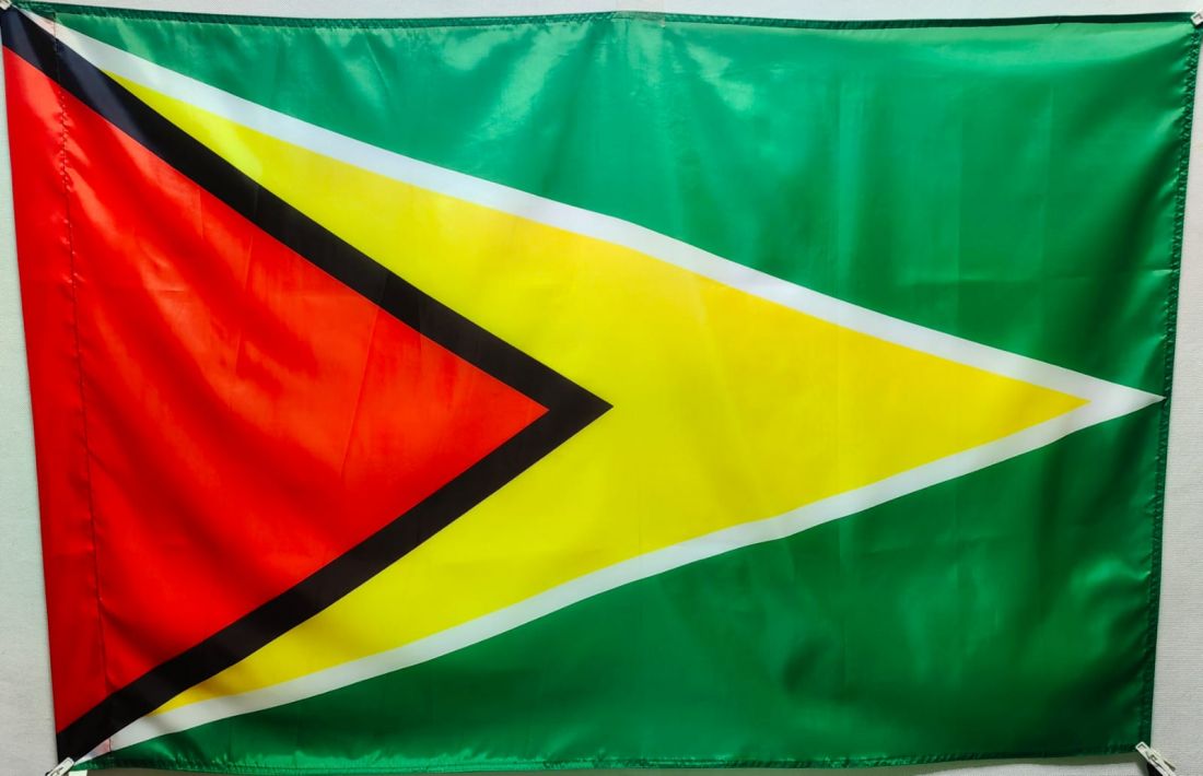 Флаг Гайаны 135х90см.