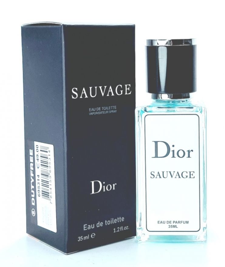 Мини-парфюм 35 ml ОАЭ Christian Dior Sauvage Eau de Toilettev