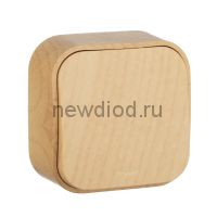Legrand Quteo Сосна Выключатель 1-клавишный 10А