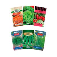 Набор семян Овощной салатик (6 пакетиков)