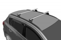 Багажник на крышу Chery Tiggo 7 Pro 2020-..., Lux, аэродинамические дуги на интегрированные рейлинги