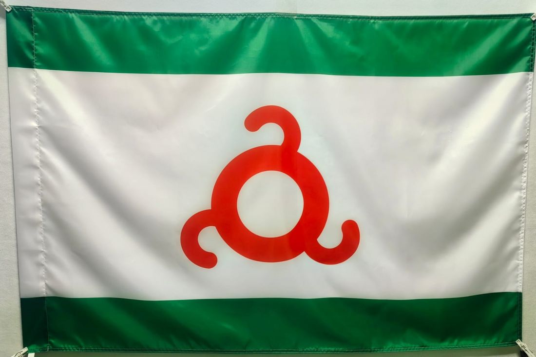 Флаг Ингушетии 135х90см.