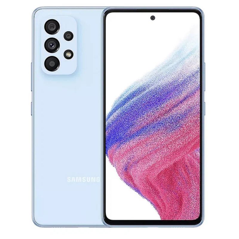 Смартфон Samsung Galaxy A53 5G 6/128 ГБ, голубой