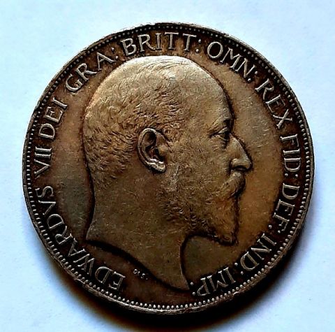 1 крона 1902 Великобритания AUNC