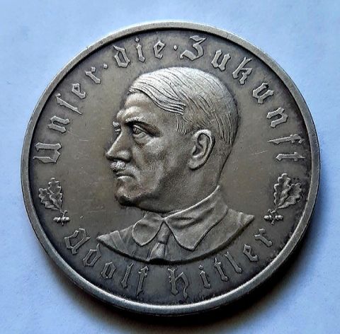 медаль 1933 Германия Приход к власти UNC Редкость