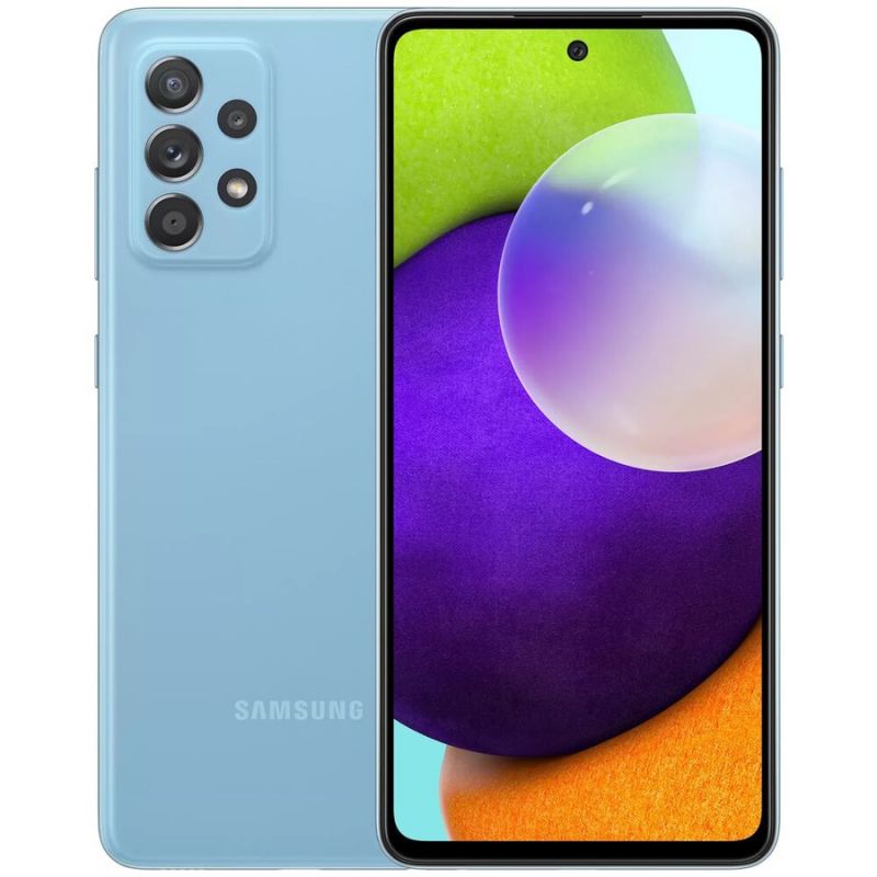 Смартфон Samsung Galaxy A52 8/256GB RU,голубой