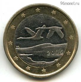 Финляндия 1 евро 2005