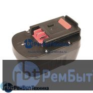 Аккумулятор для Black and Decker (p/n: A14, A1714, 499936-34, A14F, HPB14), 1.5Ah 14.4V Ni-Cd