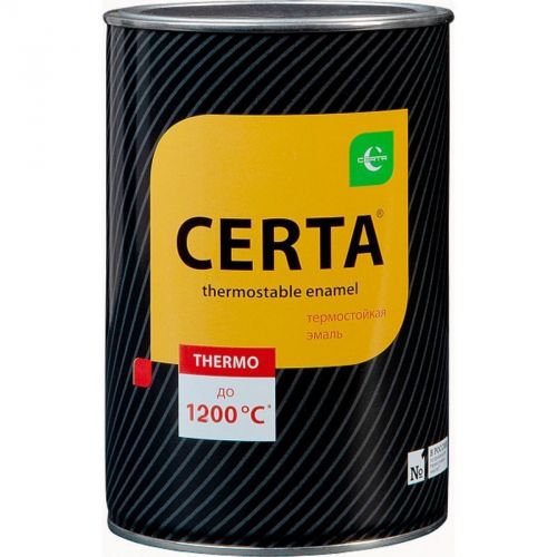 Эмаль термостойкая CERTA-PREMIUM до 1200°С