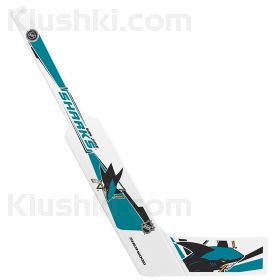 Клюшка вратаря сувенирная Goalie Mini-Stick - San Jose Sharks