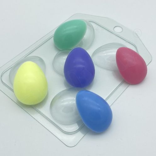 Пластиковая форма для мыла и шоколада Яйцо МИНИ