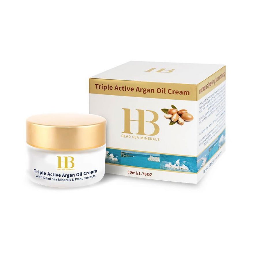 Крем для лица активный с Аргановым маслом Health & Beauty (Хелс энд Бьюти) 50 мл