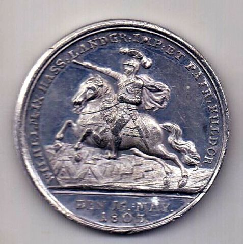 медаль 1803 Гессен AUNC Германия